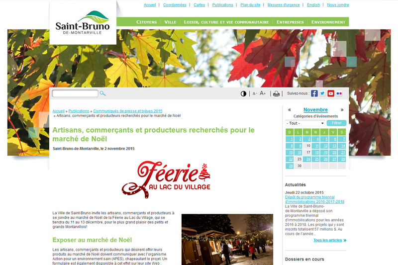 Ville de Saint-Bruno-de-Montarville