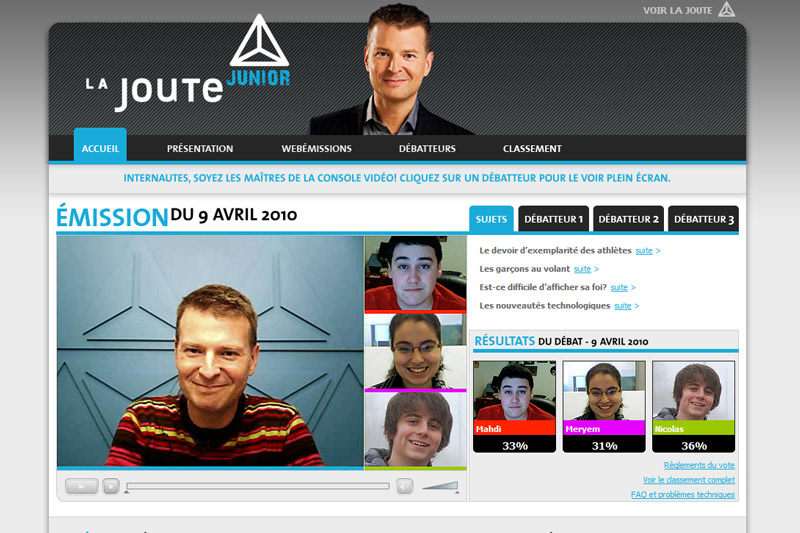 La joute junior